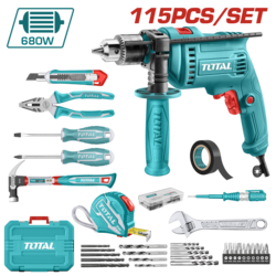 Total Tools Set 115 Pcs THKTHP1152