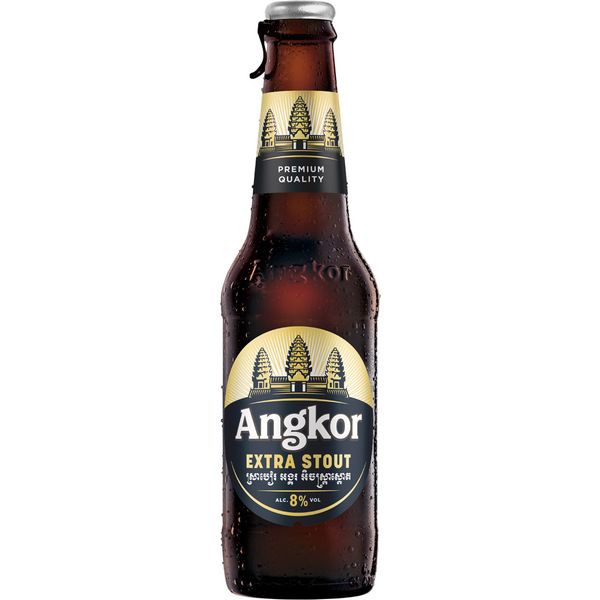 Angkor Extra Stout 330ml - 24 Bottles 