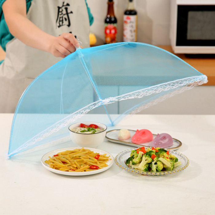 Foldable Food Cover 44cm 1PC - Random Color