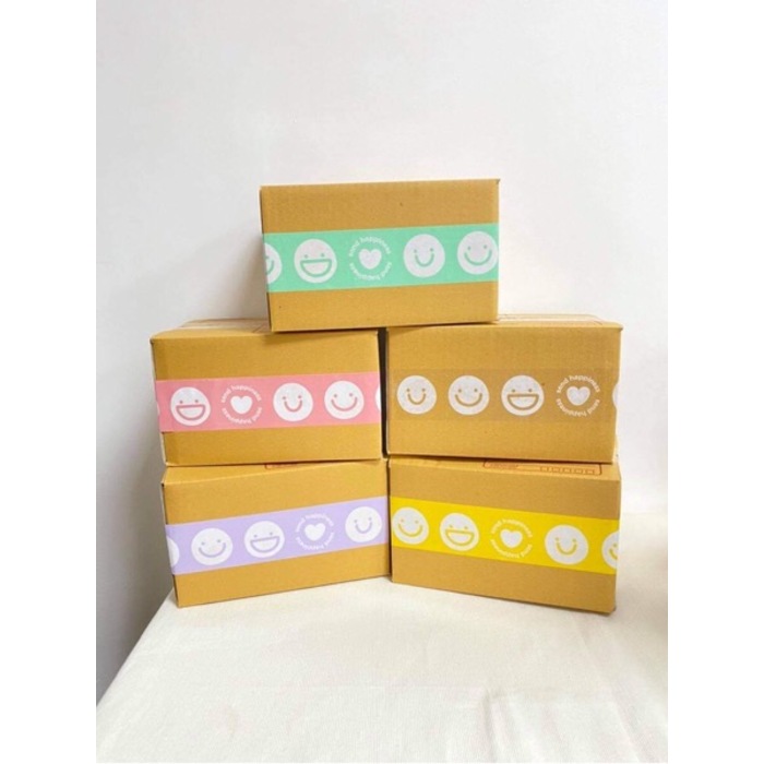 #TP06 Smiley Tape Purple 50cm - 1PC