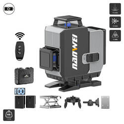 ឡាស៊ែរភ្លើង 16 ប្រើថ្ម ( L5160 ) Line Laser Level 16 បន្ទាត់ ថ្ម : 2 កូន 515NM 10MW