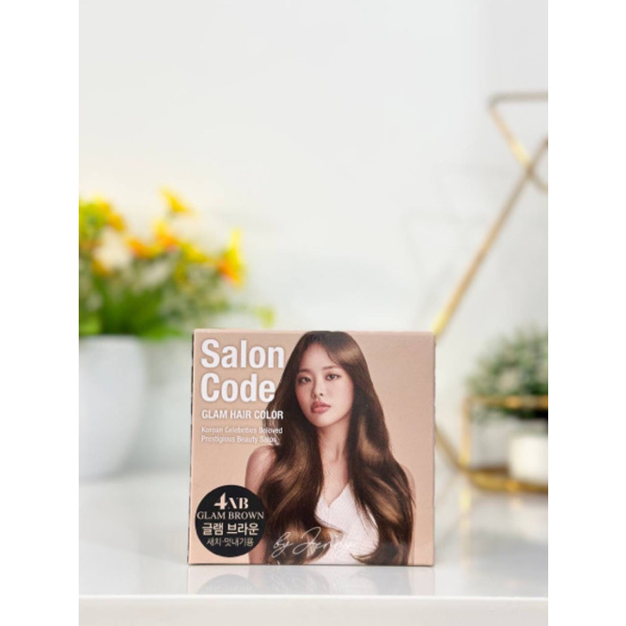 [ JennyHouse Salon Code Glam Hair Color] #4NB Glam Brown 