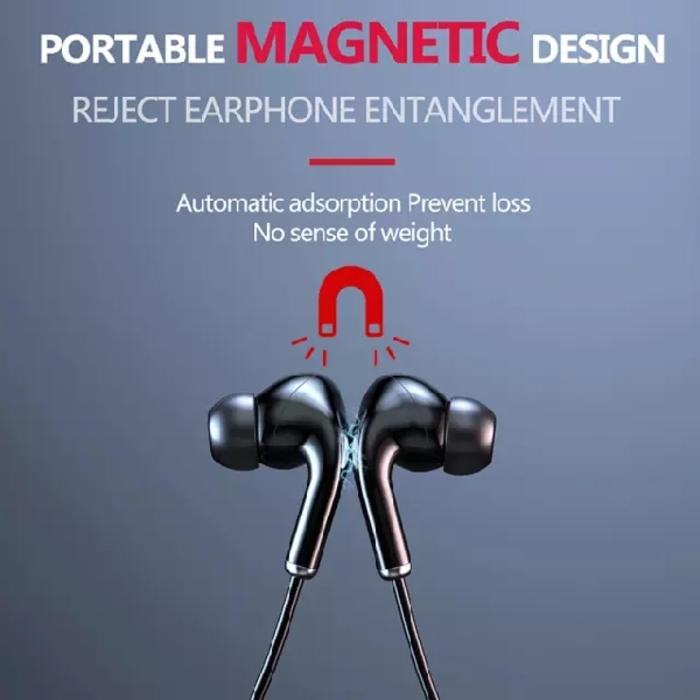 S960 Bluetooth Earphones - Black