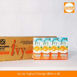 Ivy Ivy Yoghurt Orange 180ML Pack of 48