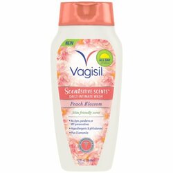 Vagisil Peach Blossom Skin-Friendly Scent 354ML
