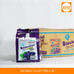 Jele Black Currant 150G Pack of 36