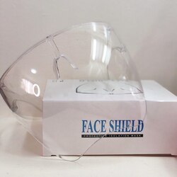 Blocc Face Shield with Box - Bulb type Faceshield Anti Fog Polycarbonate