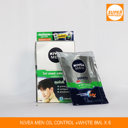 Nivea Men Oil Control + White 8ML Pack of 6