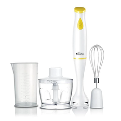 POWERPAC PPBL383 3 in1 Hand Blender Set (Chopper & Beaker Whisk) 200W