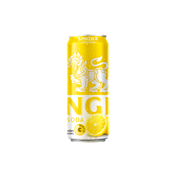 Singha Lemon Soda Zero Sugar C330ML Pack of 24