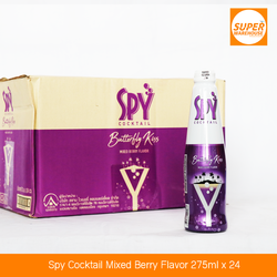 SPY Cocktail Mixed Berry Flavor 275ML Pack of 24