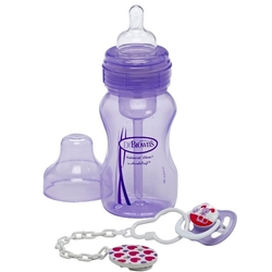 Wide Neck Bottle Set (Purple)