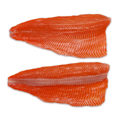 Fresh Salmon Fillet Skin OFF (E- Trim) 1KG