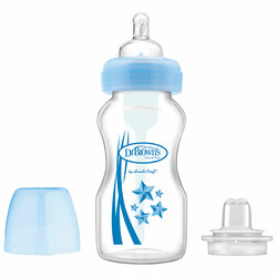 Wide Neck Options Pink Bottle 2in1 (9oz/270ml)