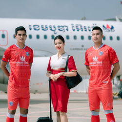 អាវកីឡាបុរស ដៃខ្លី ពណ៌ក្រហម