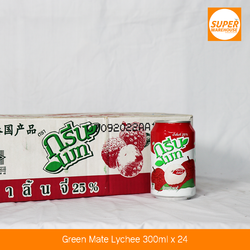 Green Mate Lychee 300ML Pack of 24