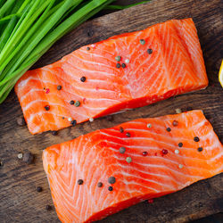 Fresh Salmon Portion Cut 200g Portion
