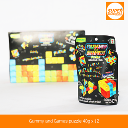 Gummy and Games Puzzle 40g Pack of 12