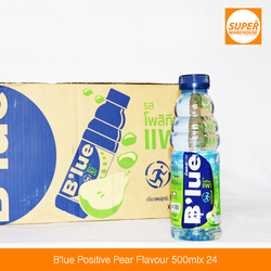 B'lue Positive Pear Flavor 500ML Pack of 24