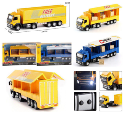 Children Transport Container Truck 