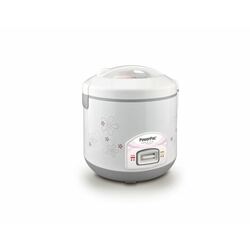 Powerpac PPRC12 Delux Rice Cooker W/Steamer 1.2L (1240382)