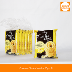Cookie Choice Vanilla 50g Pack of 6