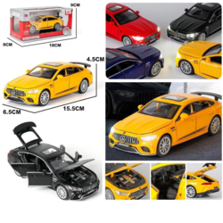 Metal Car Mercedes AMG GT63 (Blue)