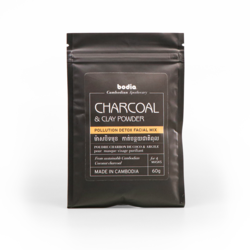 Bodia Facial Mask Powder Mix - Charcoal Pollution Detox