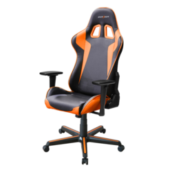 DXRacer PC Gaming Chair Formula Series, PU/PVC, Black and Orange, 54kg-90kg (OH/FH00/NO)