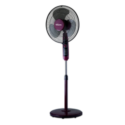 POWERPAC PPFS50 Stand Fan 3 Blades With Timer 16"
