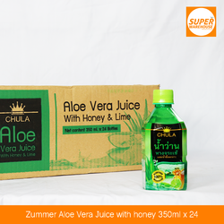 Zummer Aloe Vera Juice with Honey Pack of 24