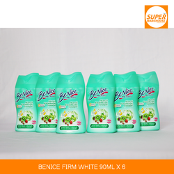 Benice Firm White 90ML Shower Cream Pack of 6