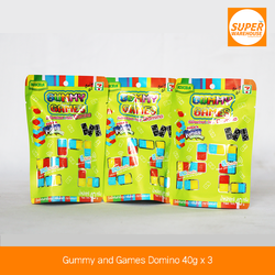 Gummy and Games Domino 40g Pack of 3