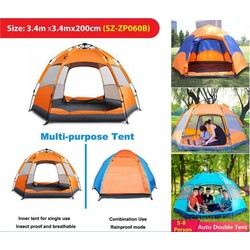 Tent 3.4m x 3.4m x 200cm