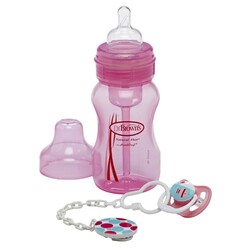 Wide Neck Bottle Set (Pink)