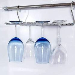 Excel EKWR0009-SUS304-L400MM Italian Series Sus304 Hanging Wine Glass