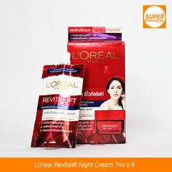 L'OREAL Revitalift Night Cream 7ML Pack of 6
