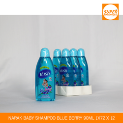 Narak Baby Shampoo Blueberry 90ML 1x72 Pack of 6