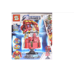 Marveled Iron Hero Toy Avenger Weapon(SY1400)629pcs