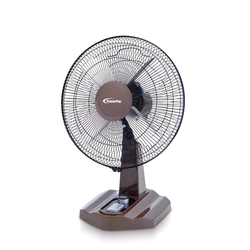 POWERPAC PPTF400 Metal Blade Desk Fan 16 Inches