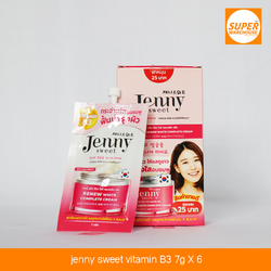 គ្រីមលាបមុខ Jenny Sweet ចំនួន ៦កញ្ចប់