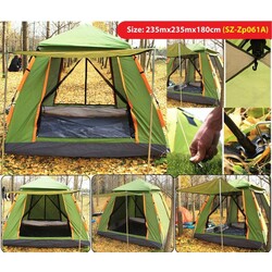 Tent 235cm x 235cm x 180cm (មានមុខបួន)
