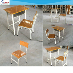 Table & Chair Set for School - Brown