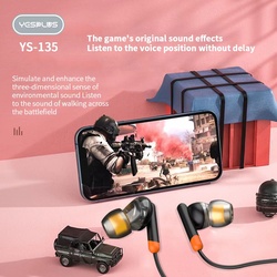 YESPLUS Stero Earphone Transparent