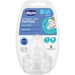 Chicco Perfect 5 Teat 2M+ 2PCS