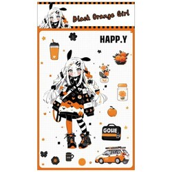 Y2K Sweet Cool Girls Cartoon Sticker/1pc