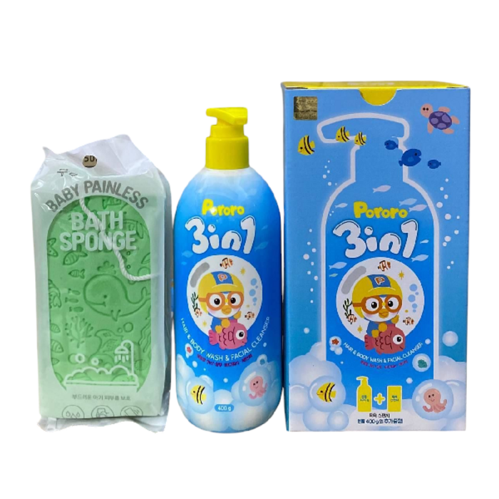 Pororo 3in1hair & body wash & facial cleanser