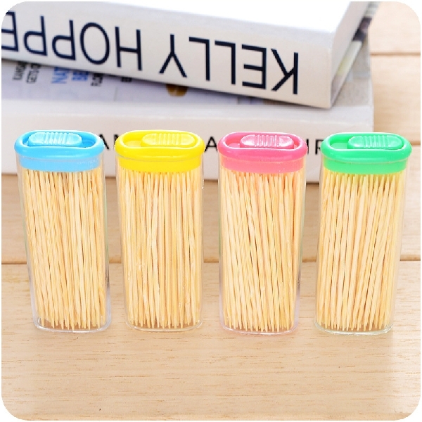 Bamboo Toothpick - 4 Boxes