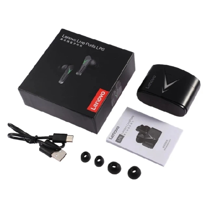 Lenovo LP6 Wireless Gaming Earbuds