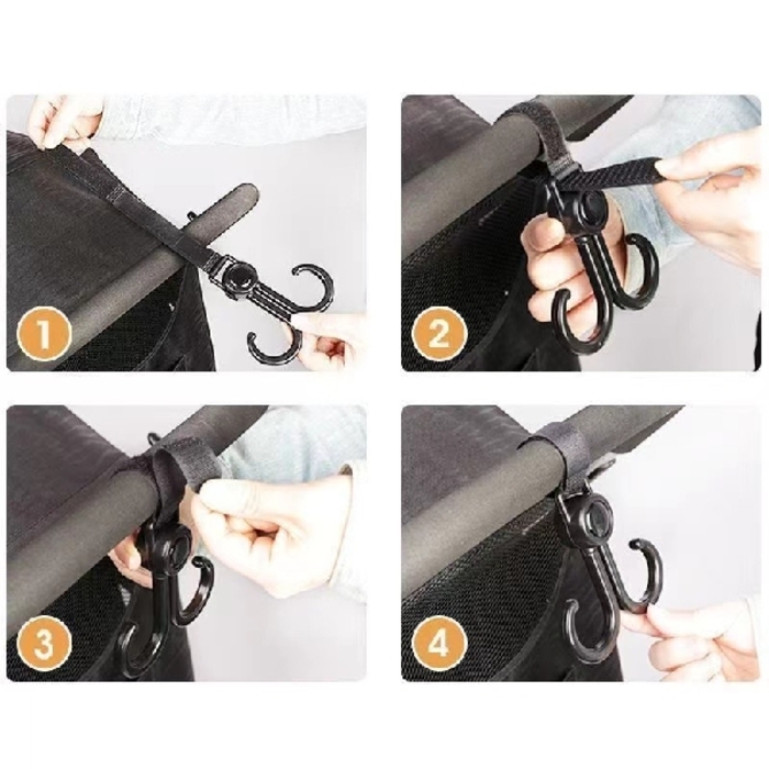 2PCS Double Hooks Multifunctional 